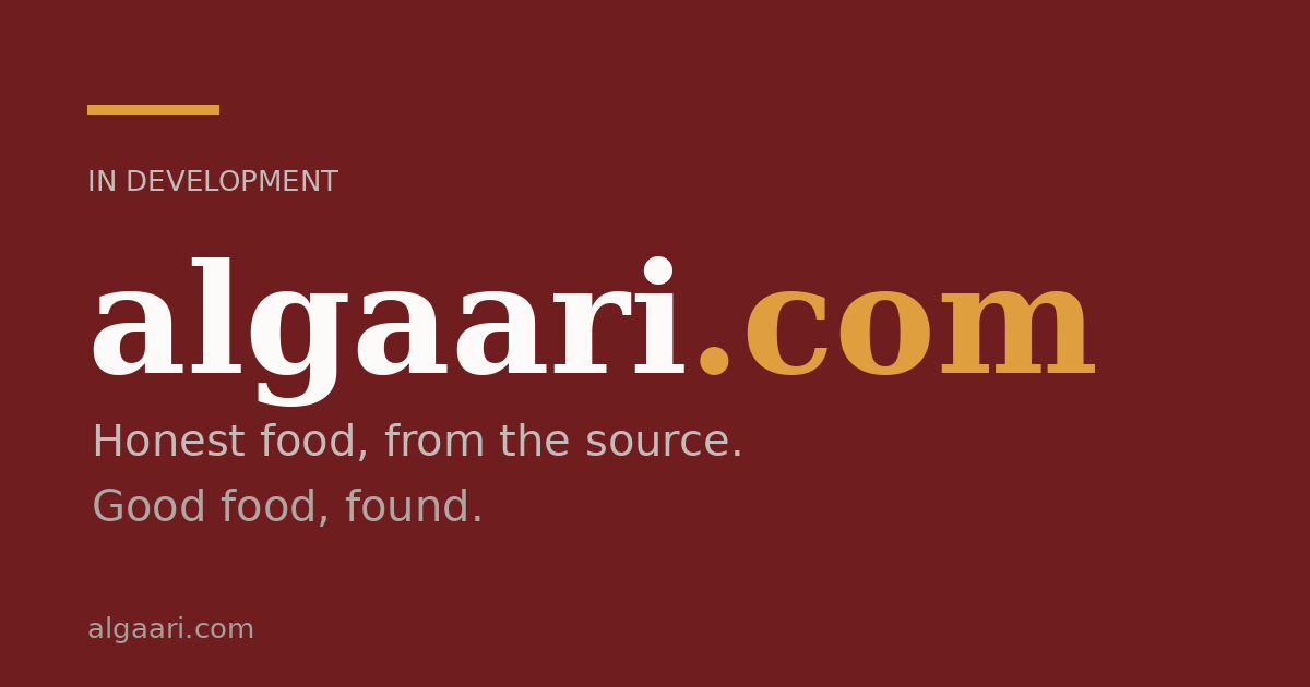 Link preview image for algaari.com